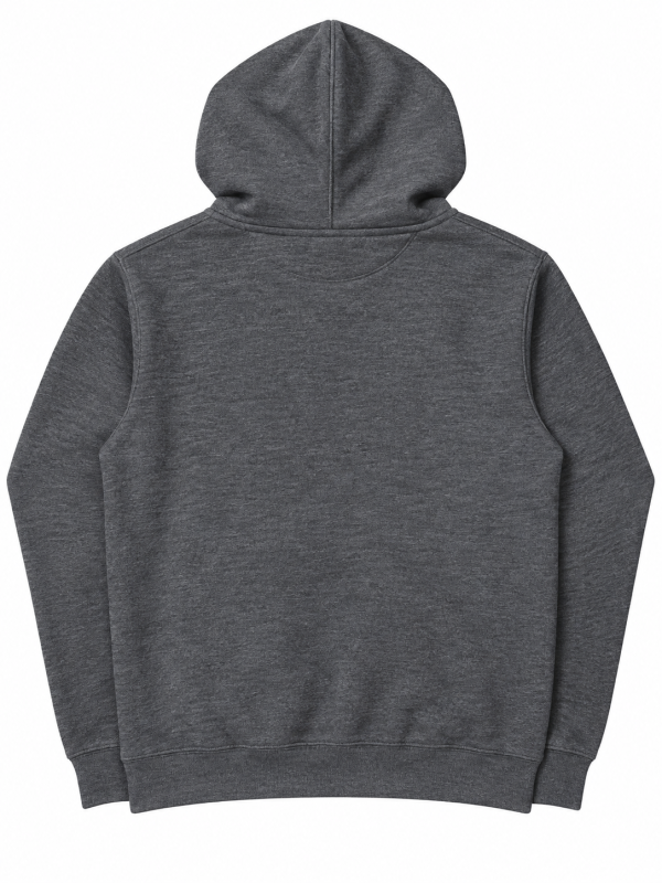 Pullover Hoodie Charcoal Back Pullover Hoodie Charcoal Back